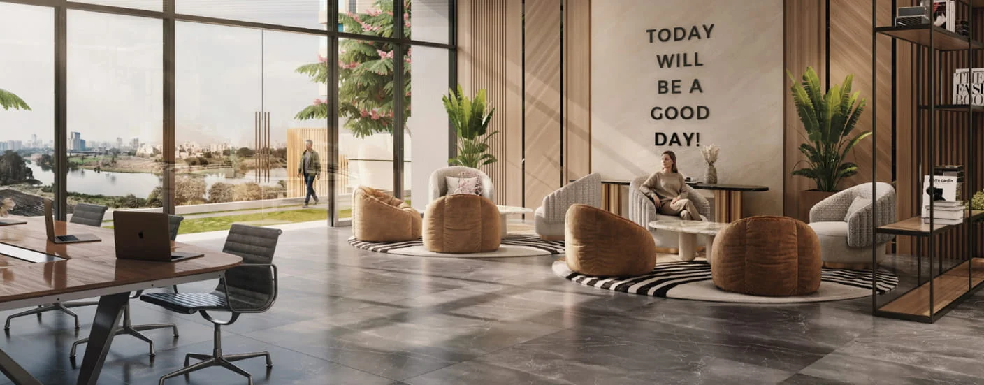 Supreme Rivana Punawale Co-working Lounge Image